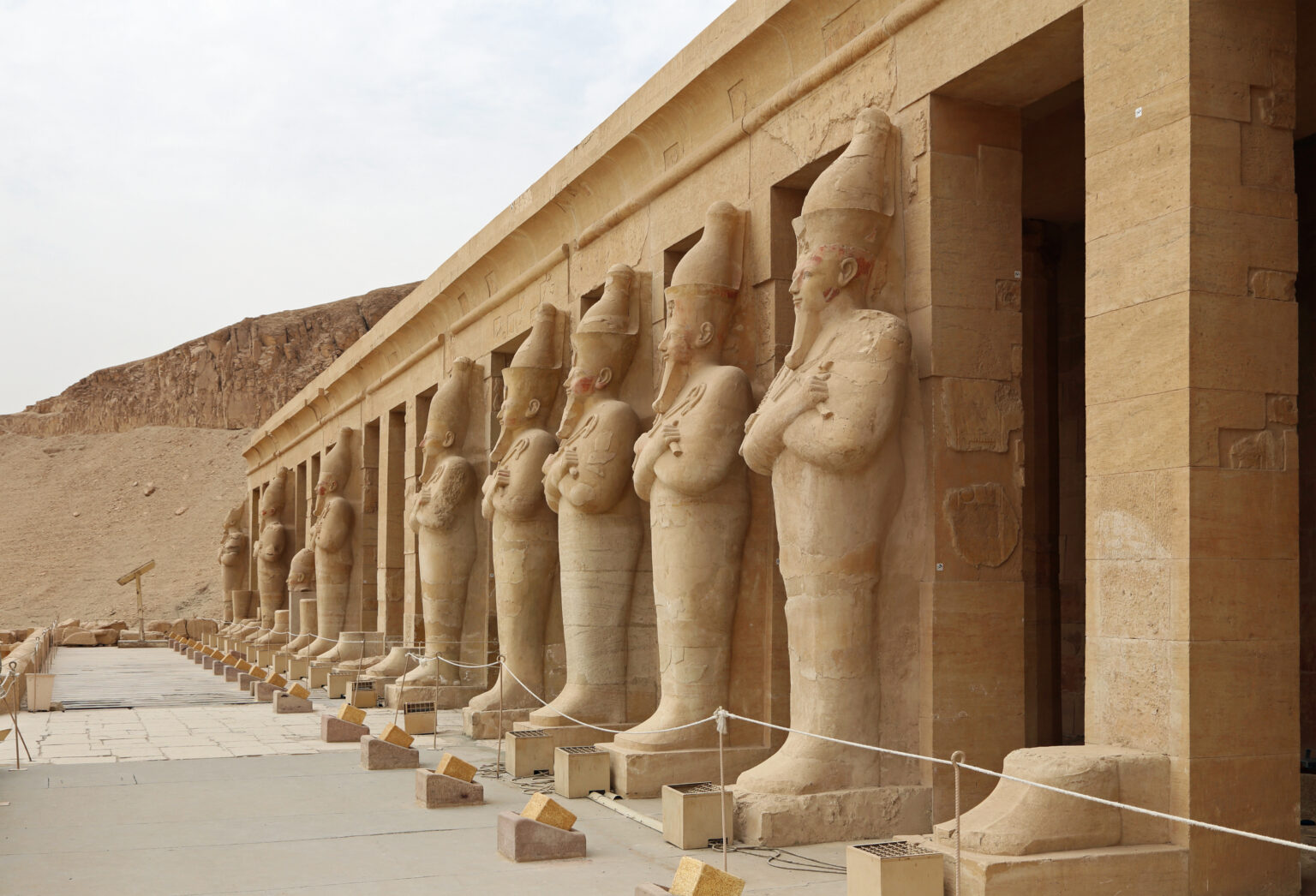 The Mortuary Temple Of Hatshepsut In Egypt Dailyart Magazine