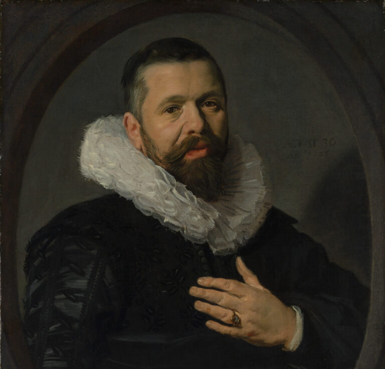 beard painting: Frans Hals, Portrait of a Bearded Man with a Ruff, 1625, Metropolitan Museum of Art, New York City, NY, USA. Detail.
