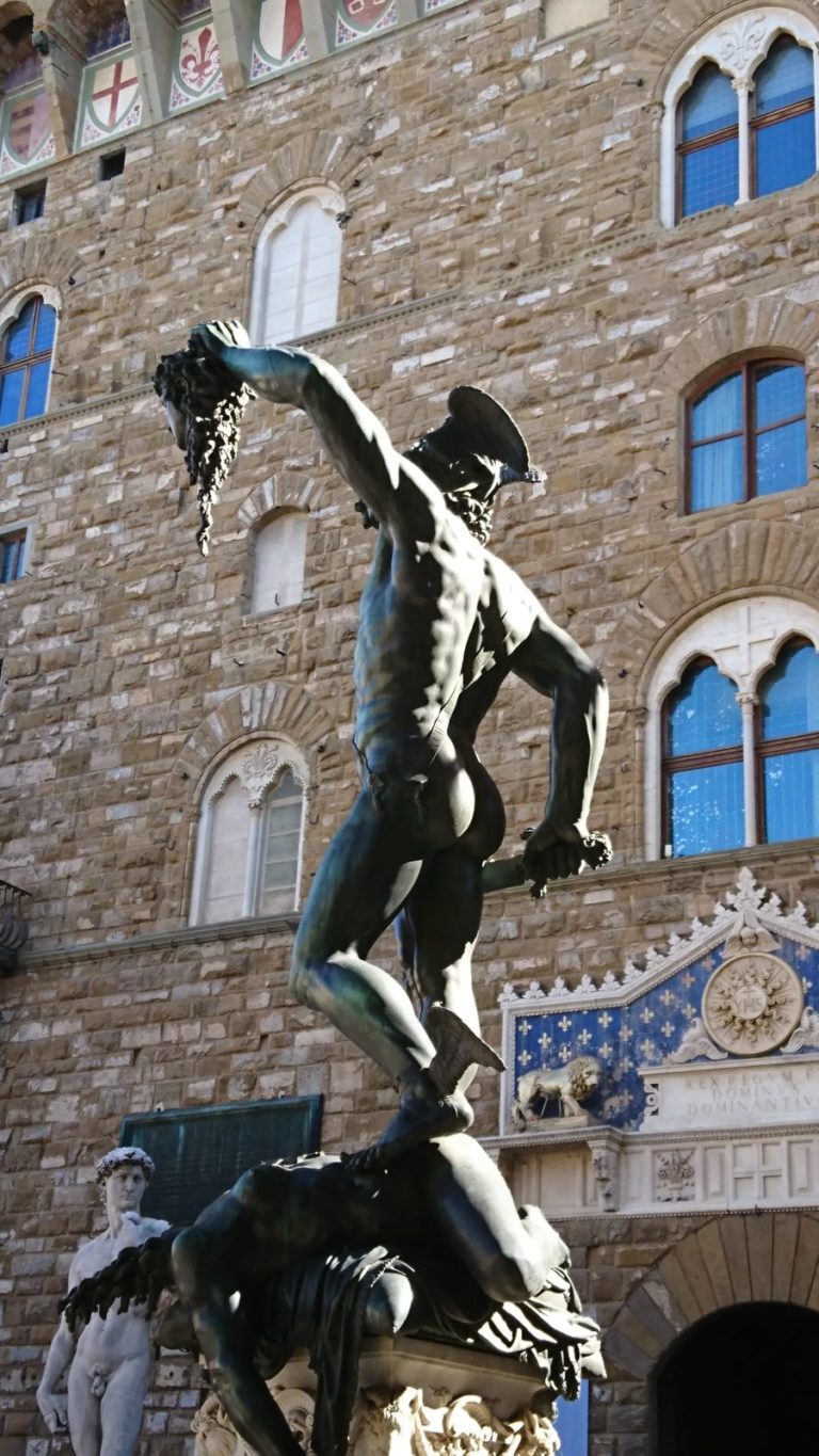 Perseus And The Head Of Medusa A Very Florentine Story