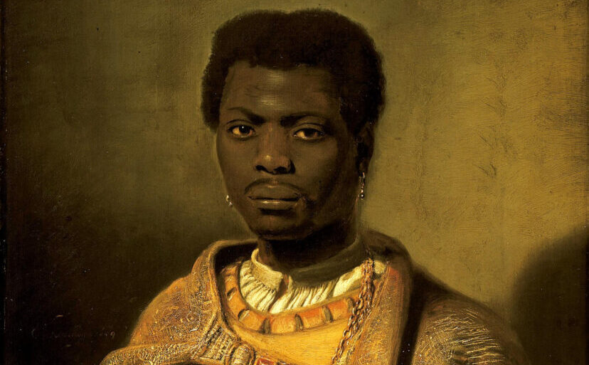 African king. Рембрандт два негра.