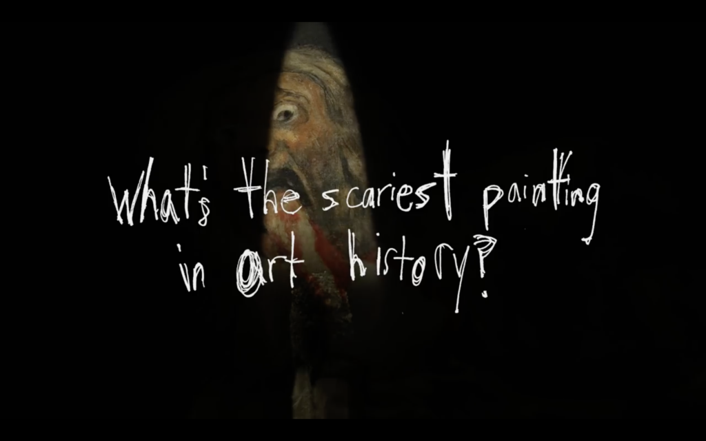 Opening of the video "The Most Disturbing Painting" of Nerdwriter