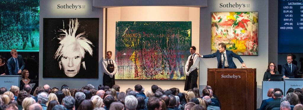 10 Most Expensive Artworks by Living Artists: Auction of Contemporary Art at Sotheby's New York. 