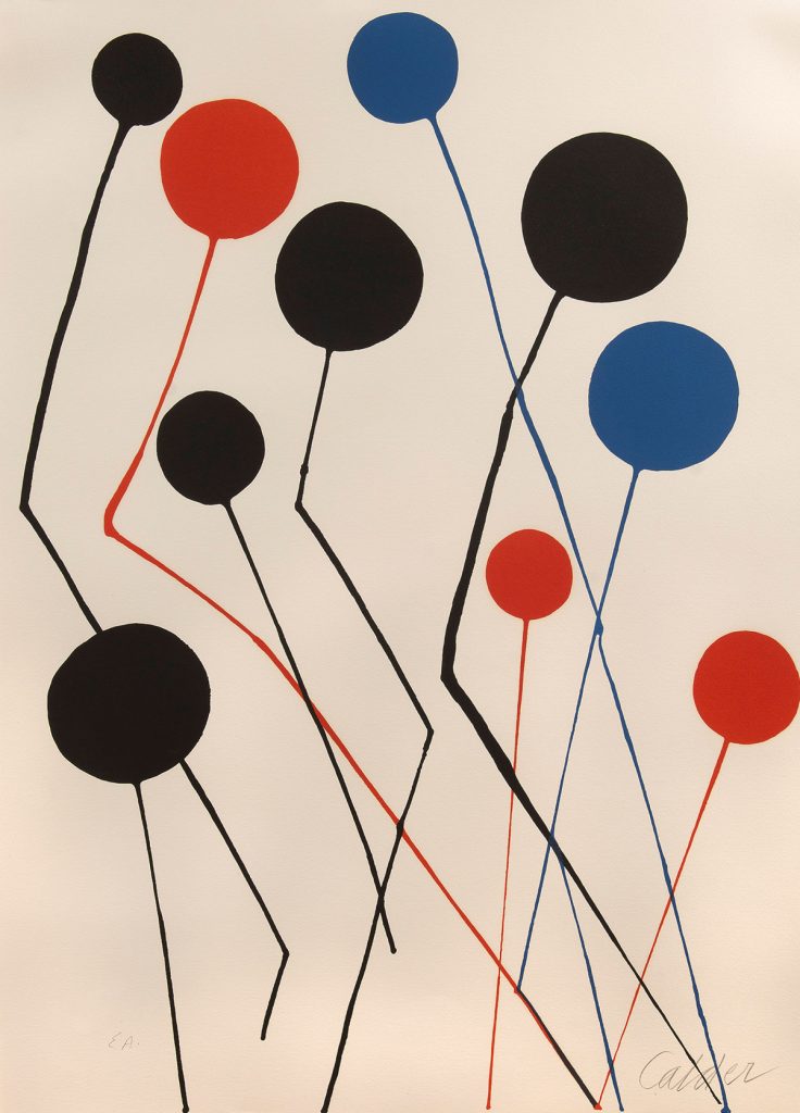 Balloons in Art: Balloons by Alexander Calder 