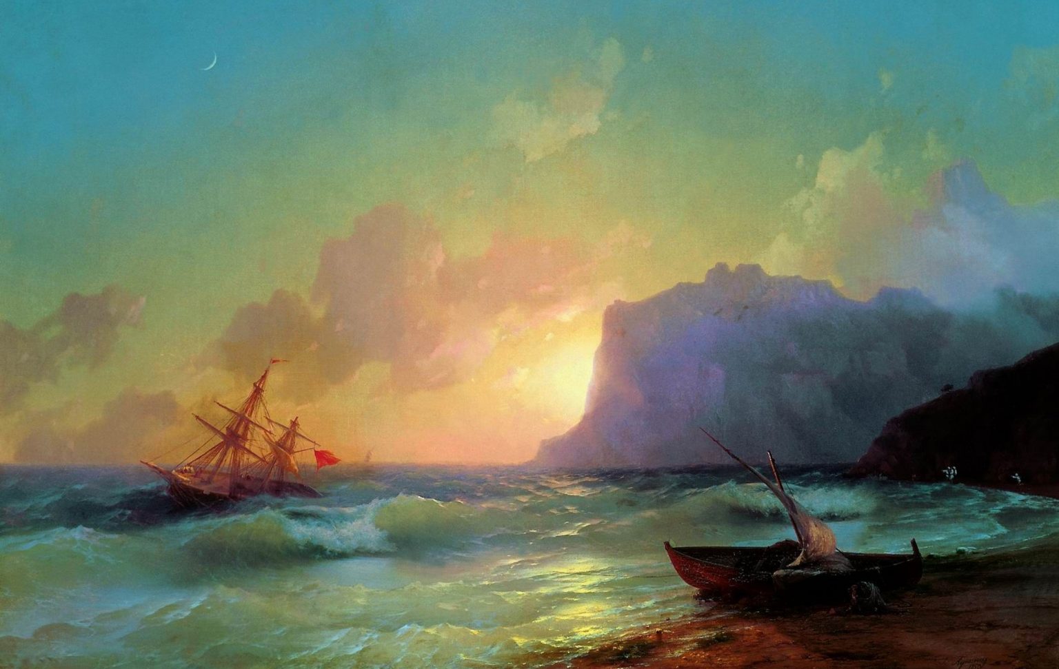 Ivan Aivazovsky And His Marine Art DailyArt Magazine Art History   334103@2x E1654519085199 1536x971 