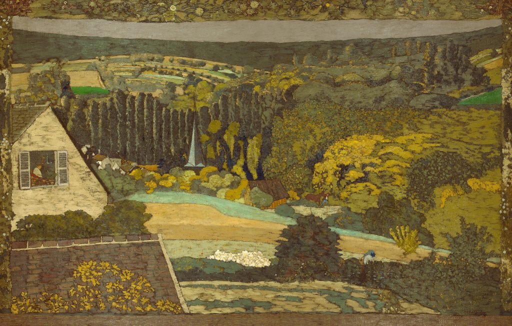 Édouard Vuillard, Window Overlooking the Woods