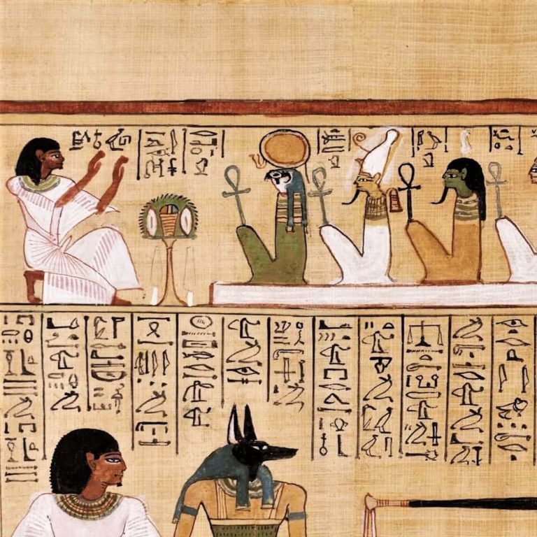 Book Of The Dead Of Hunefer: The Judgement Scene 