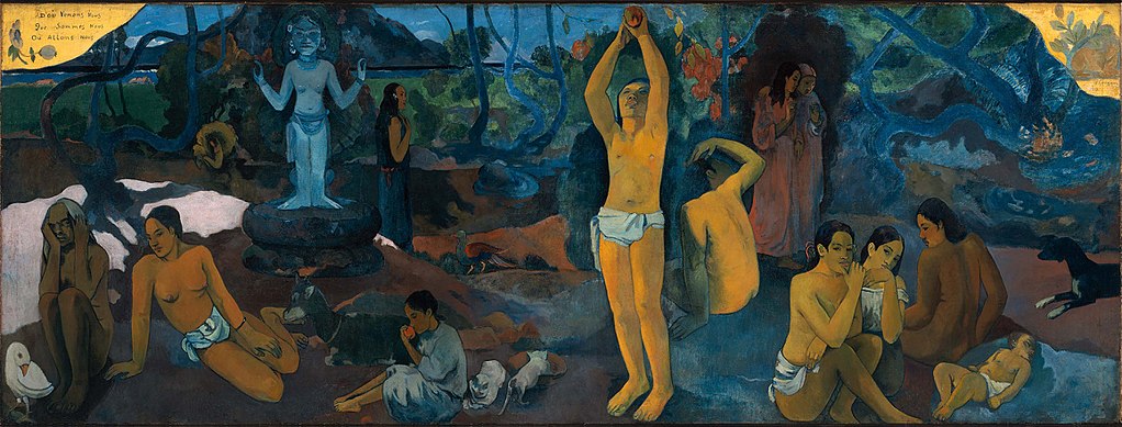 Paul Gauguin, Where Do We Come From, Who Are We, Where Are We Going?, 1897, Museum of Fine Arts, Boston, MA, USA.