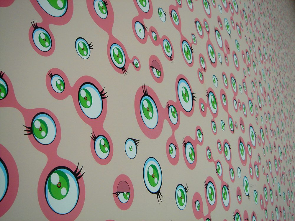 Art Reproductions Pop Art Eye Love Monogram by Takashi Murakami (Inspired  By)