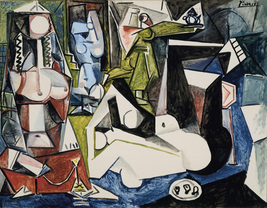 Pablo Picasso, Les Femmes d’Alger (Version N), 1955,Mildred Lane Kemper Art Museum, St. Louis, MO, USA.