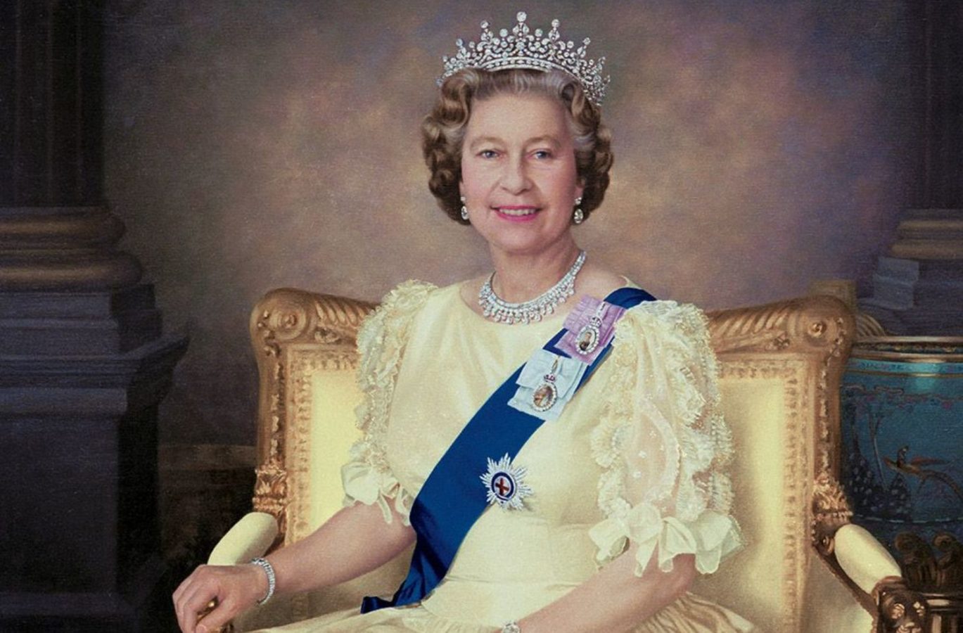 Queen Elizabeth II В молодости