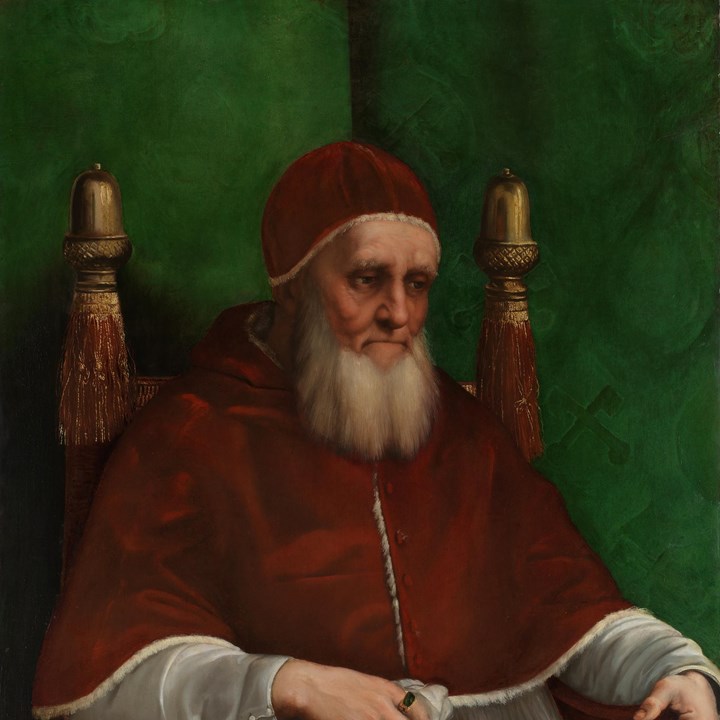 Laocoön: Raphael, Pope Julius II, 1511, National Gallery, London, UK.
