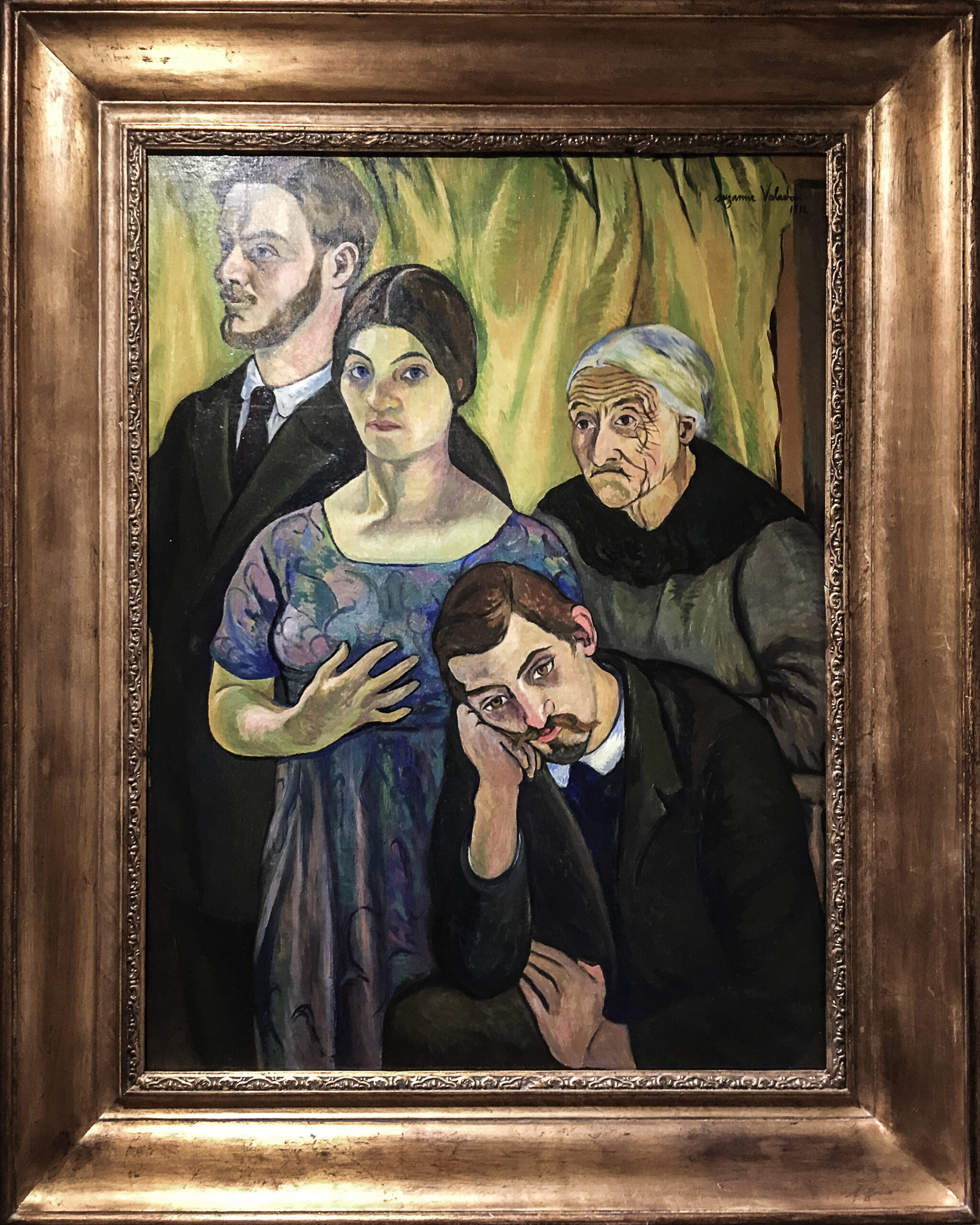 Suzanne Valadon At Barnes Foundation DailyArt Magazine   Portrait De Famille 1912   Suzanne Valadon Scaled 