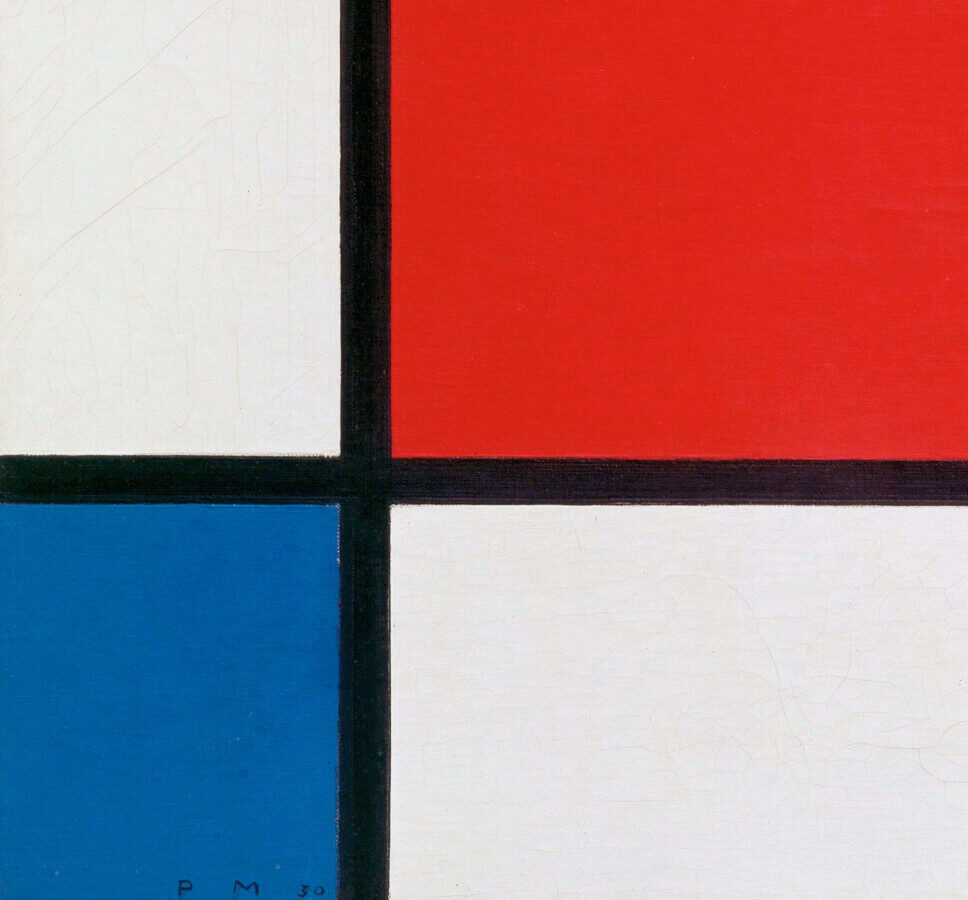 Composition with Red, Blue and Yellow | Magazin