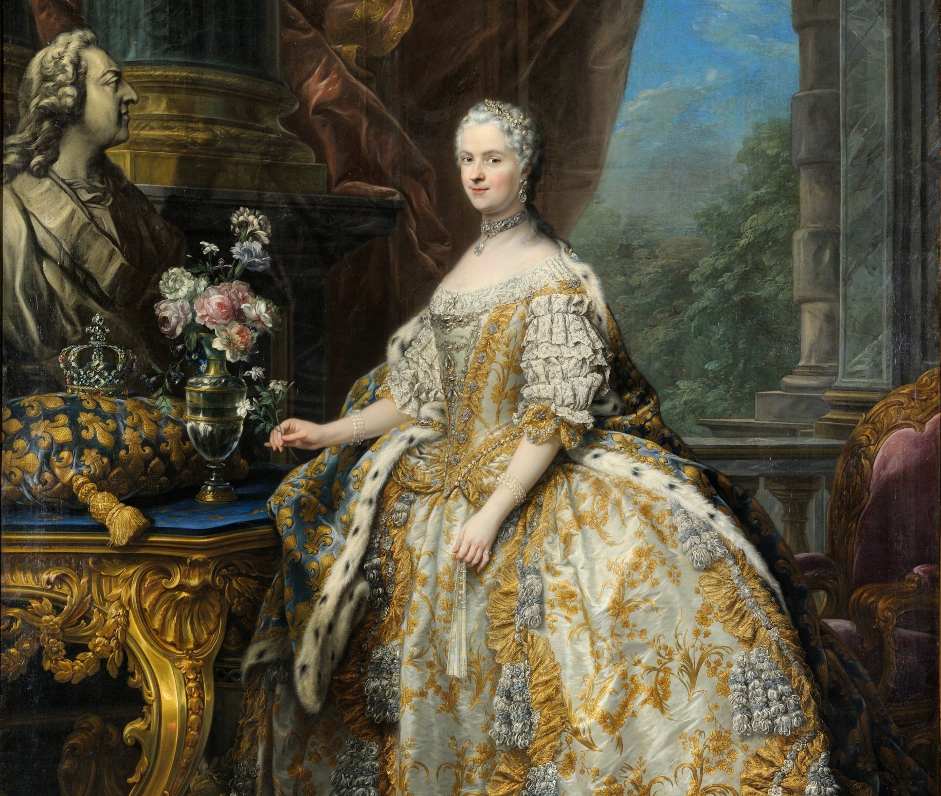 18th century Costume- Robe a la Française — Period Corsets