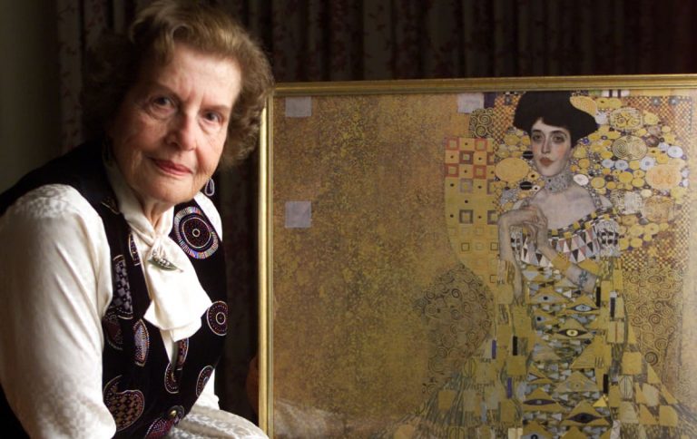 Republic of Austria v. Altmann: Maria Altmann sitting in front of Gustav Klimt’s Portrait of Adele Bloch-Bauer I. Biography.
