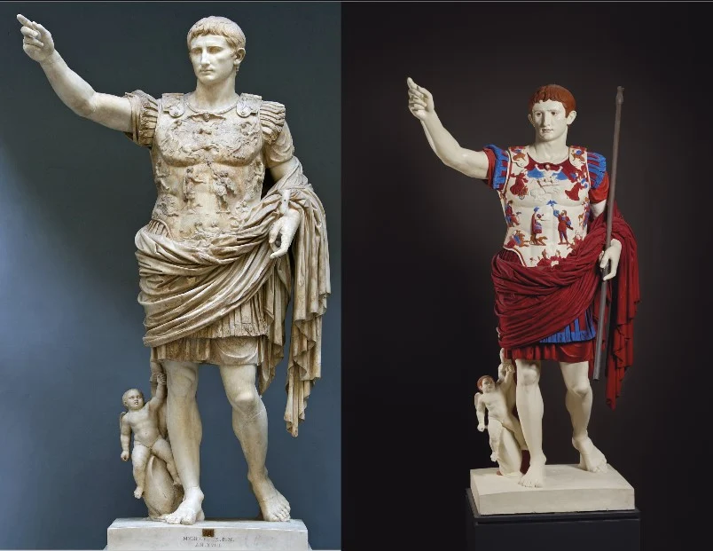 Missing Colors of Ancient Sculptures