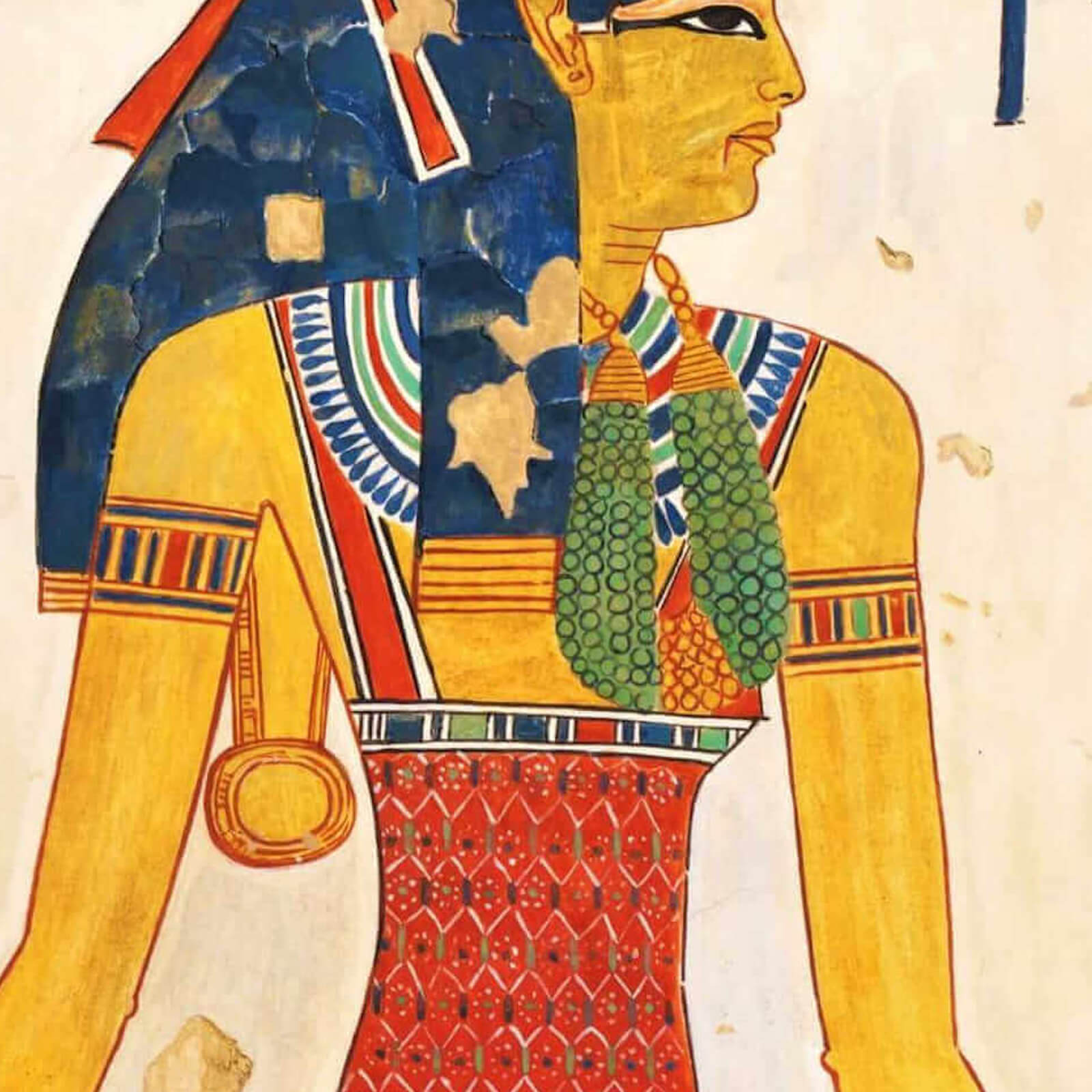 Queen Nefertari And Goddess Isis Dailyart Magazine 7639