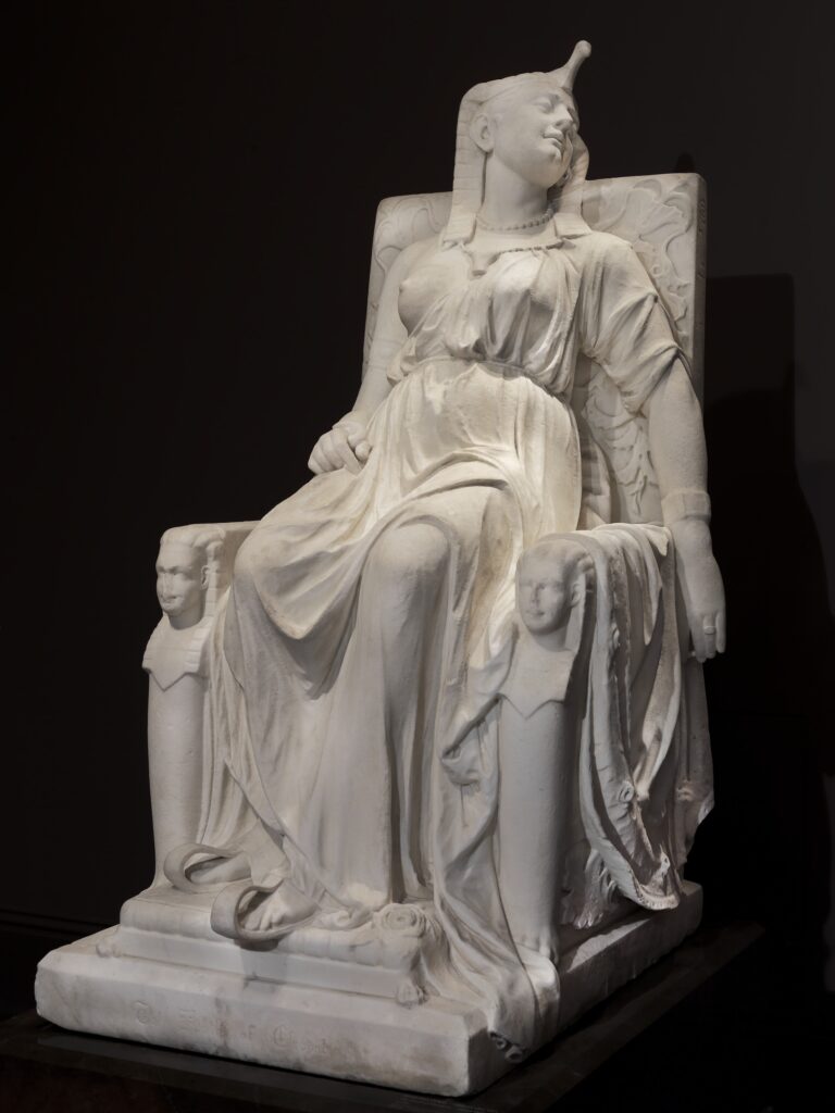 edmonia lewis death of cleopatra: Edmonia Lewis, The Death of Cleopatra, 1876, Smithsonian American Art Museum, Washington, DC, USA.
