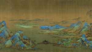 One Thousand Li of Rivers by Wang Ximeng | DailyArt Magazine