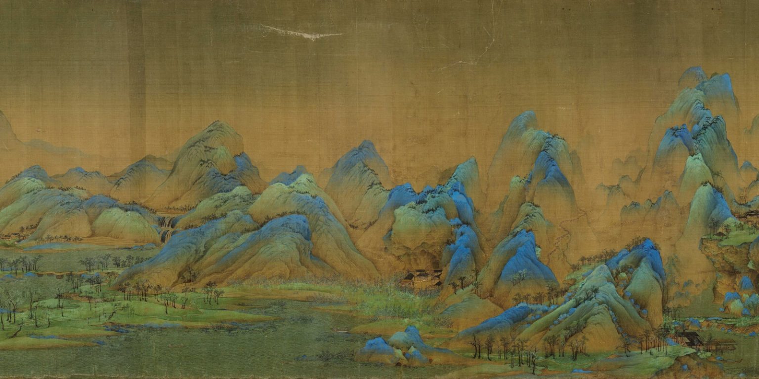 One Thousand Li of Rivers by Wang Ximeng | DailyArt Magazine