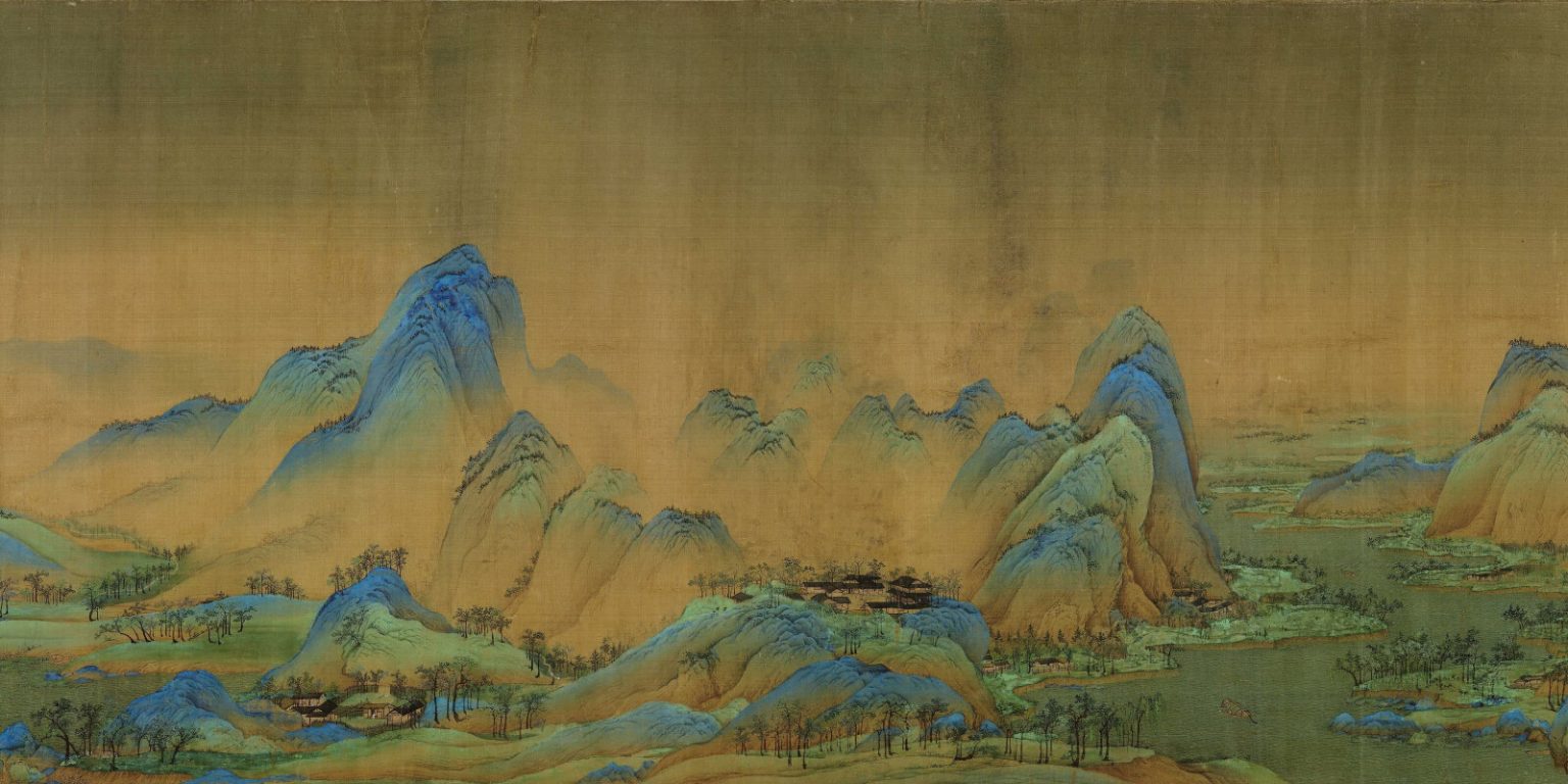 One Thousand Li of Rivers by Wang Ximeng | DailyArt Magazine