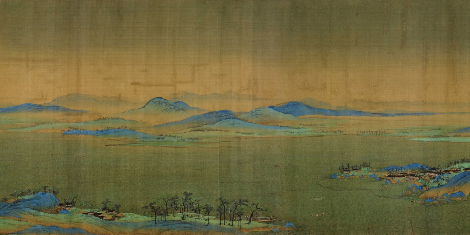 One Thousand Li Of Rivers By Wang Ximeng 