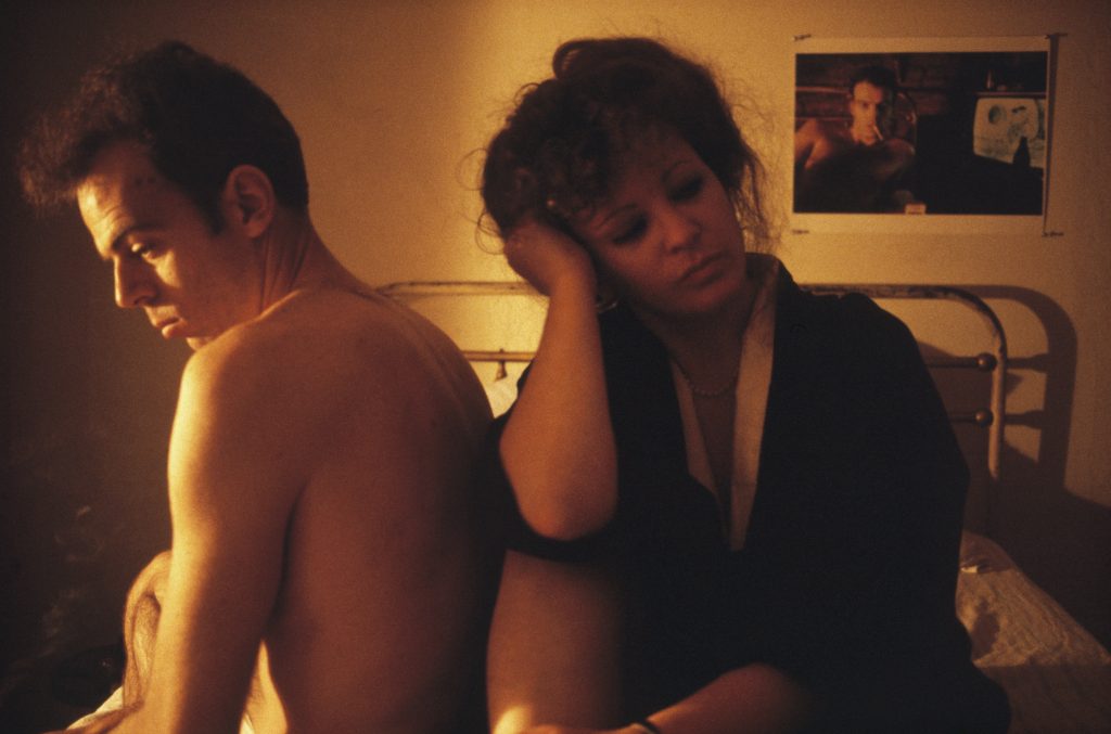 Nan Goldin This Will Not End Well: Nan Goldin, Brian and Nan in Kimono, 1983. © Nan Goldin. Stedelijk Museum, Amsterdam, Netherlands.
