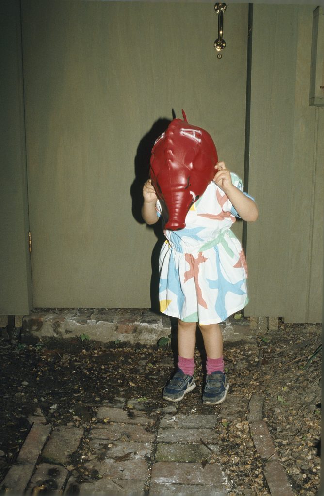 Nan Goldin This Will Not End Well: Nan Goldin, Elephant mask, Boston, 1985. © Nan Goldin. Stedelijk Museum, Amsterdam, Netherlands.
