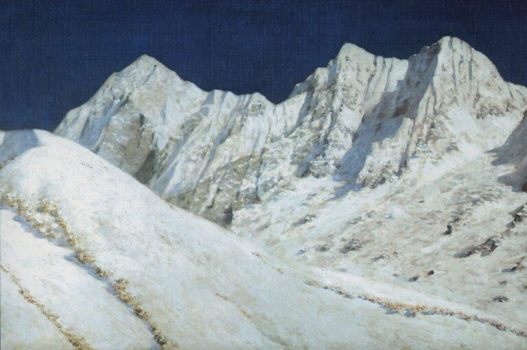 Vasily Vereshchagin: Vasily Vereshchagin, The Snow of the Himalayas, ca. 1874–1876, V. V. Vereshchagin Mykolaiv Art Museum, Mykolaiv, Ukraine.
