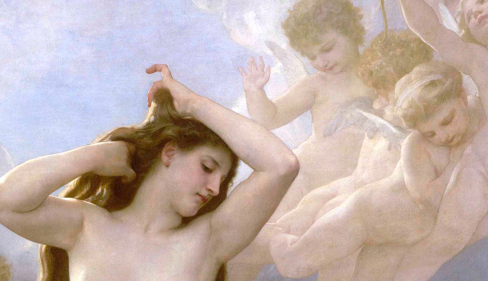 Birth of Venus by William Adolphe Bouguereau | DailyArt Magazine