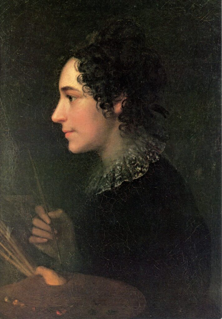 Caroline von der Embde: Marie Ellenrieder, Self-Portrait, 1819, Rosgartenmuseum, Konstanz, Germany.
