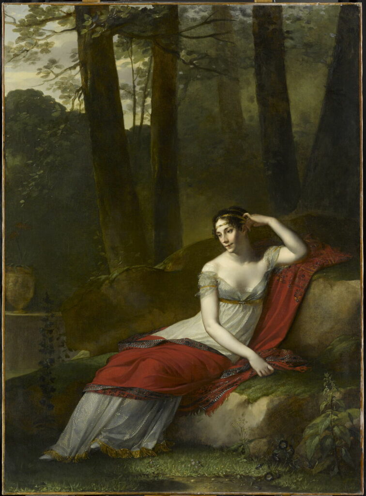 Joséphine: Pierre-Paul Prud’hon, The Empress Joséphine, ca. 1805, Louvre, Paris, France.
