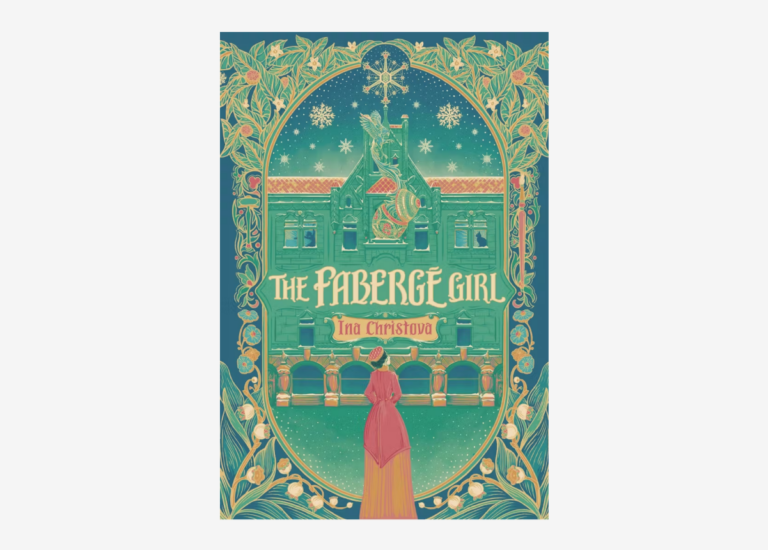 Fabergé Girl: Front cover of The Faberge Girl (May 2024) by Ina Christova.

