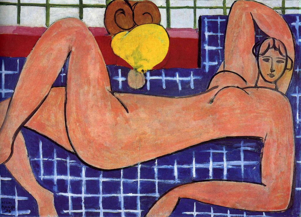 Henri Matisse: Henri Matisse, Pink Nude, 1935, Baltimore Museum of Art, Baltimore, MD, USA.
