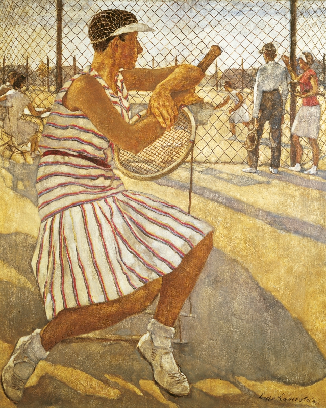 new objectivity: Lotte Laserstein, The Tennis Player, 1929, private collection. Photo: Lotte-Laserstein-Archiv Krausse, Berlin © Bildrecht, Wien 2023.
