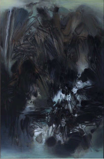 Chu Teh-Chun: Chu Teh-Chun, Composition 228, 1966, oil on canvas, 195 x 130 cm | © Adagp 2023  Coll. Musée d’art moderne, Paris © Paris Musées / Musée d’Art moderne
