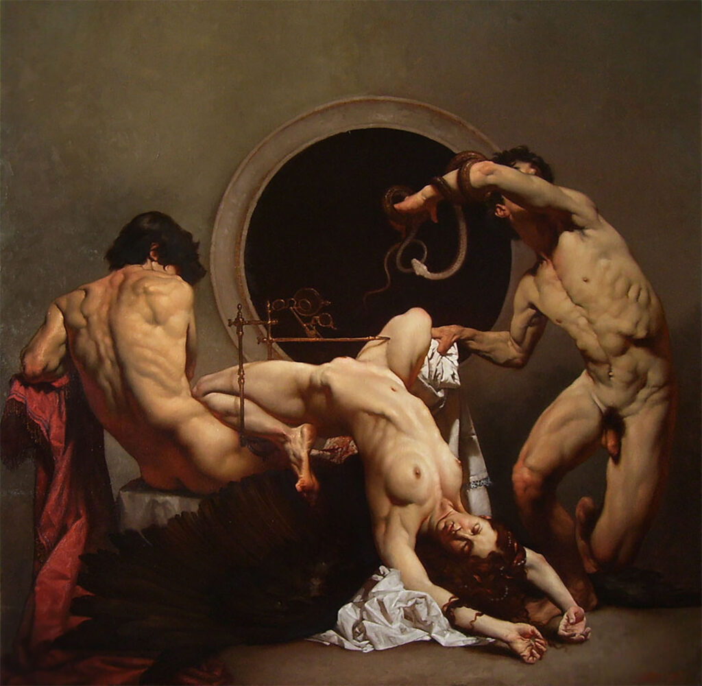 roberto ferri: Roberto Ferri, La Nascita Dell’ Eclissi, 2007-2010. Artist’s website.
