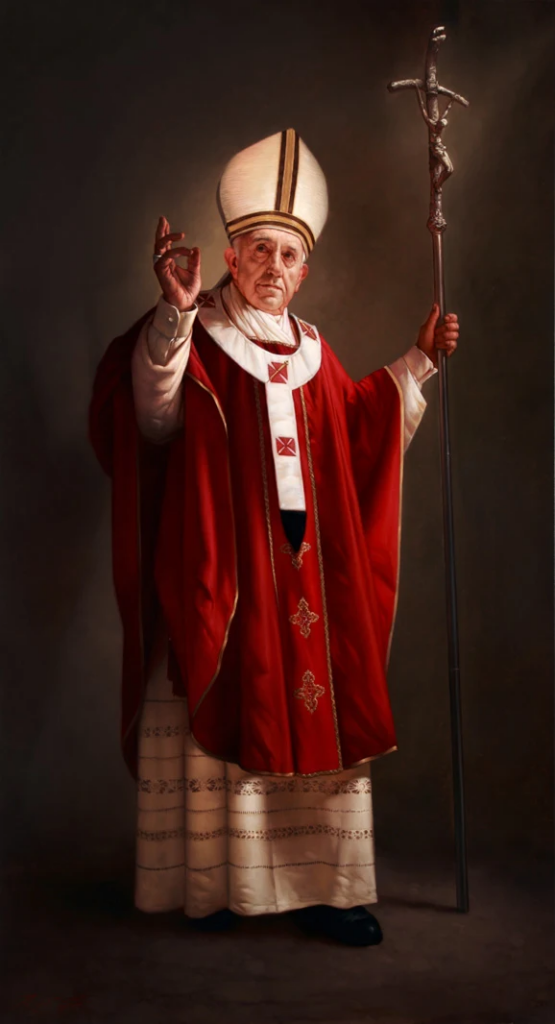 roberto ferri: Roberto Ferri, Papa Francesco, 2014. Tutt’Art.
