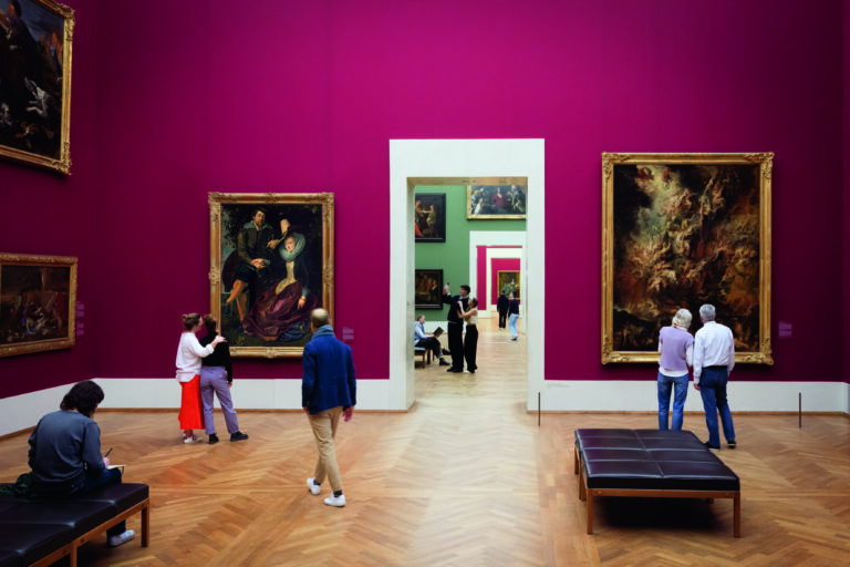 alte pinakothek: A view of the Upper Gallery, Room VIII at the Alte Pinakothek, Munich, Germany. Photograph by Severin Schweiger. Courtesy of Bayerische Staatsgemäldesammlungen, Alte Pinakothek, Munich.
