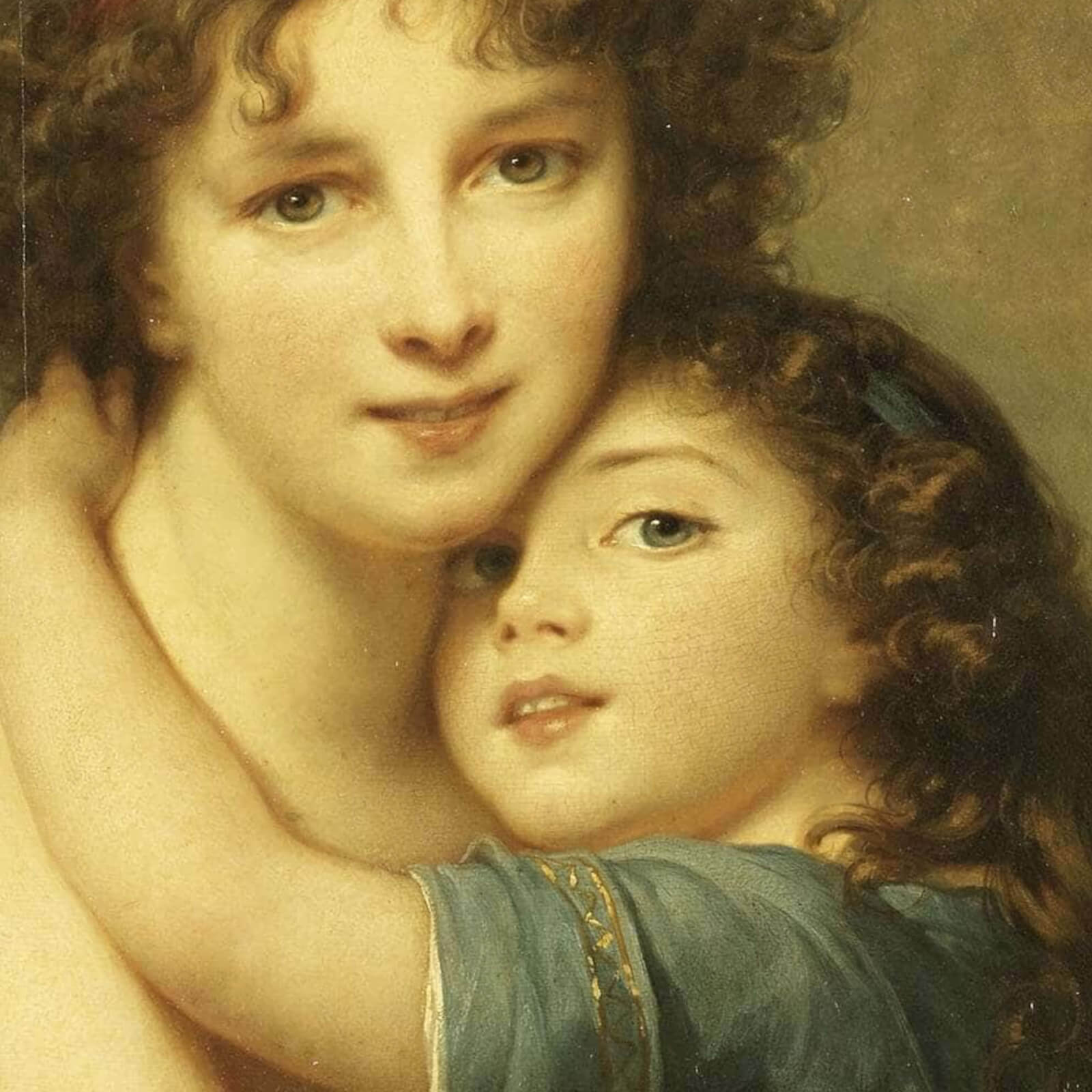 Élisabeth Vigée Le Brun, Self-Portrait with Her Daughter | DailyArt ...