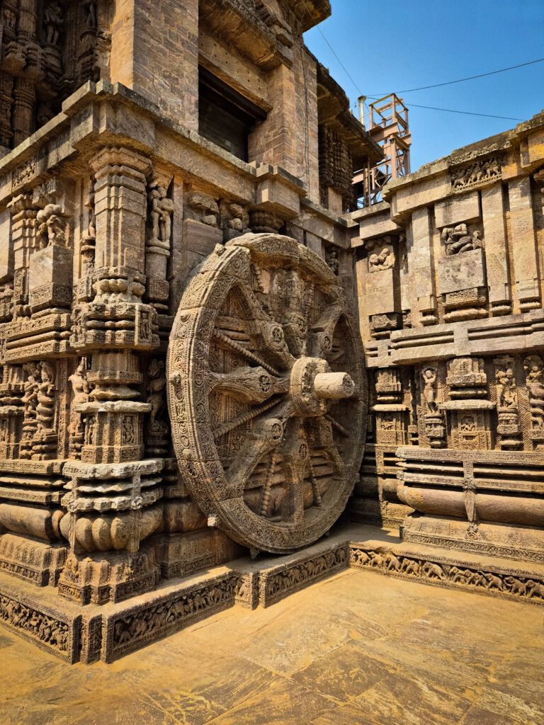 Konark Sun Temple: Chariot Wheels at Konark Sun Temple, 13th century, Konark, India. Courtesy of damannagina.
