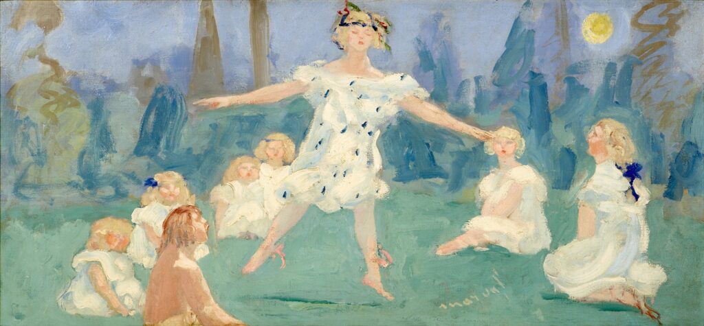 Jacqueline Marval: Jacqueline Marval, Chloé et Les Enfants, 1913. Théâtre des Champs-Élysées, Paris. Comité Jacqueline Marval.
