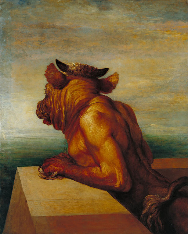 Minotaur: George Frederick Watts, The Minotaur, 1885, Tate, London, UK.
