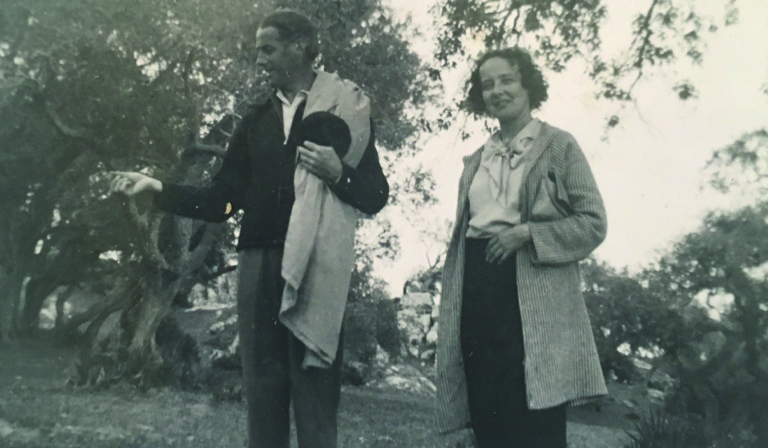 Kettle's Yard: Jim and Helen Ede in Tangier in 1937. © Paul Allitt. Prospect Magazine.
