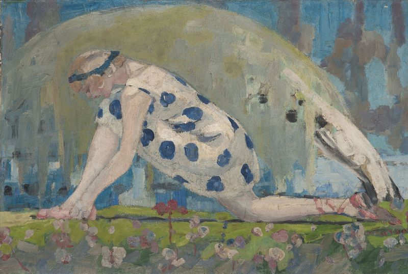 Jacqueline Marval: Jacqueline Marval, Danseuse, 1909. Aware Women Artists.
