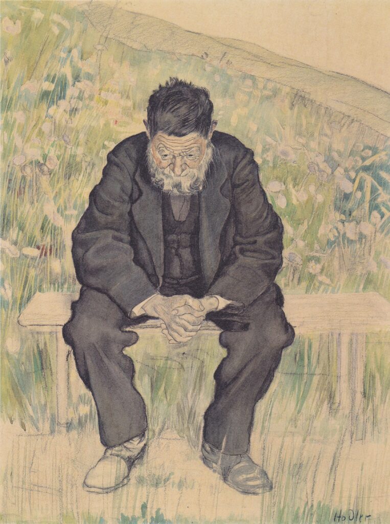 Ferdinand Hodler: Ferdinand Hodler, Unemployed, 1891, private collection.
