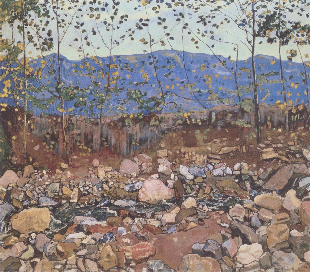 Ferdinand Hodler: Ferdinand Hodler, Forest Brook at Leissigen, 1904, Kunsthaus Zürich, Zurich, Switzerland.
