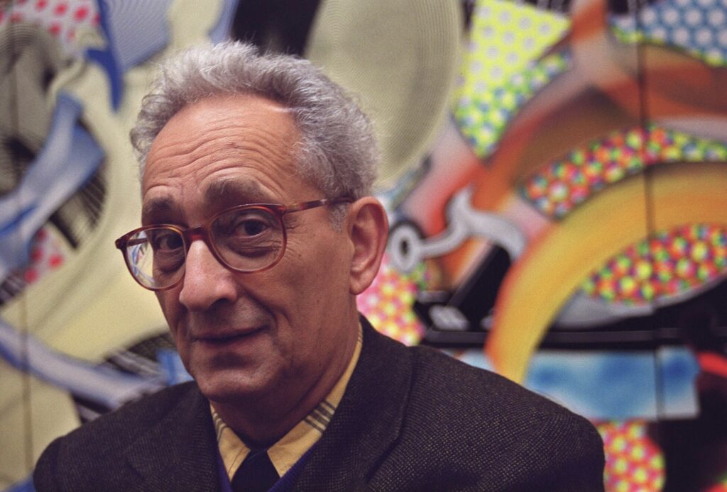 Frank Stella: Frank Stella, Photograph by Ian Nicholson/PA.
