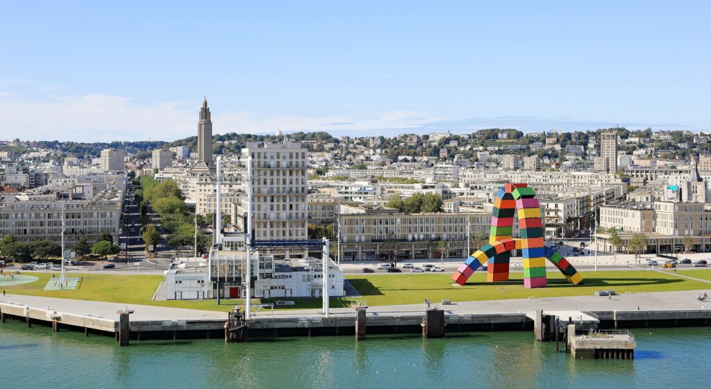 France UNESCO: Panorama of Le Havre, France. Photograph by Martin Falbisoner via Wikimedia Commons (CC-BY-SA-4.0).
