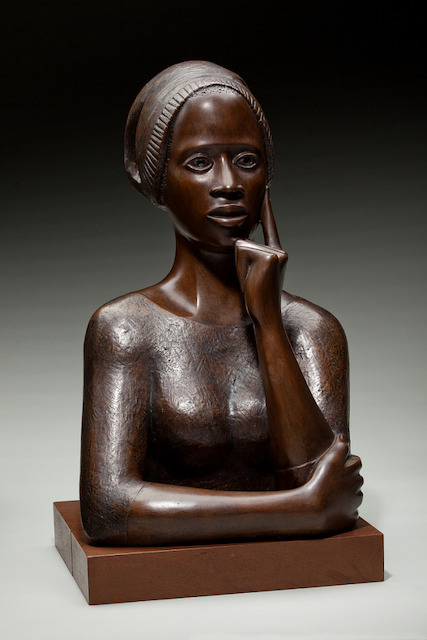 elizabeth catlett: Elizabeth Catlett, Phillis Wheatley, 1973, National Museum of African American History and Culture.
